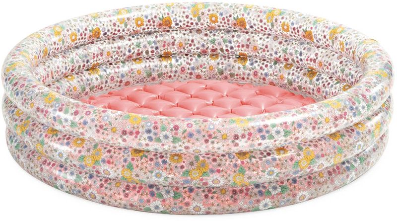 INTEX Nafukovací bazén 86x25cm kulatý baby Květiny 58427