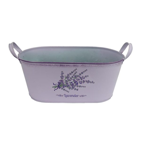Květináč levandule K3570/2 - 28 × 16 × 12/15 cm