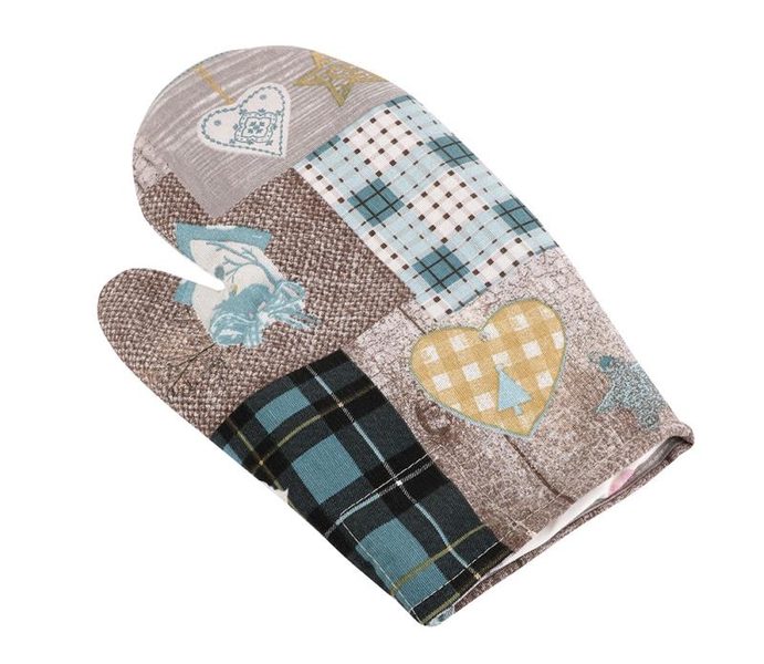 Kuchyňská chňapka Bílá,Zelená CH/112 28x18 cm