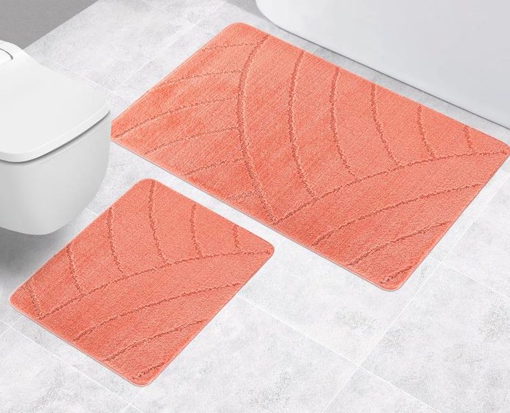SADA BANY 60x100 + 60x50 cm - bez výkroje Lososová 760/004 sada 60x100, 60x50 cm