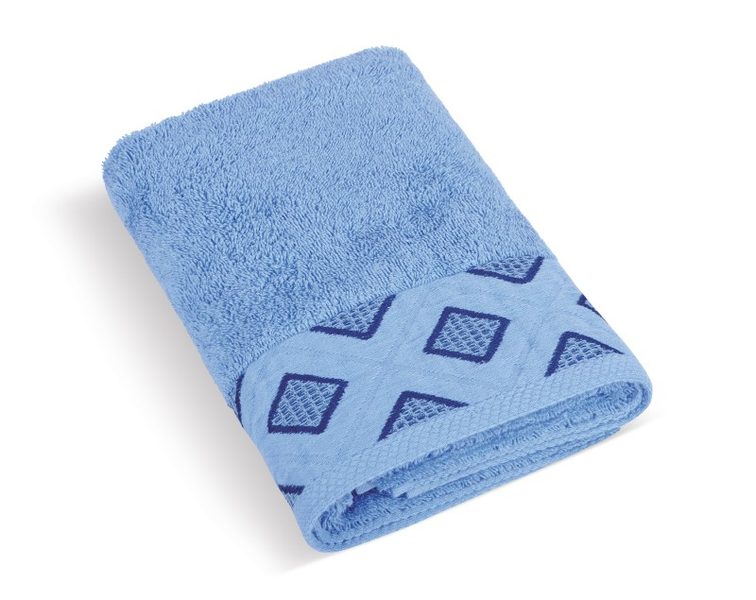 Froté ručník a osuška kolekce Diamant Modrá D/025