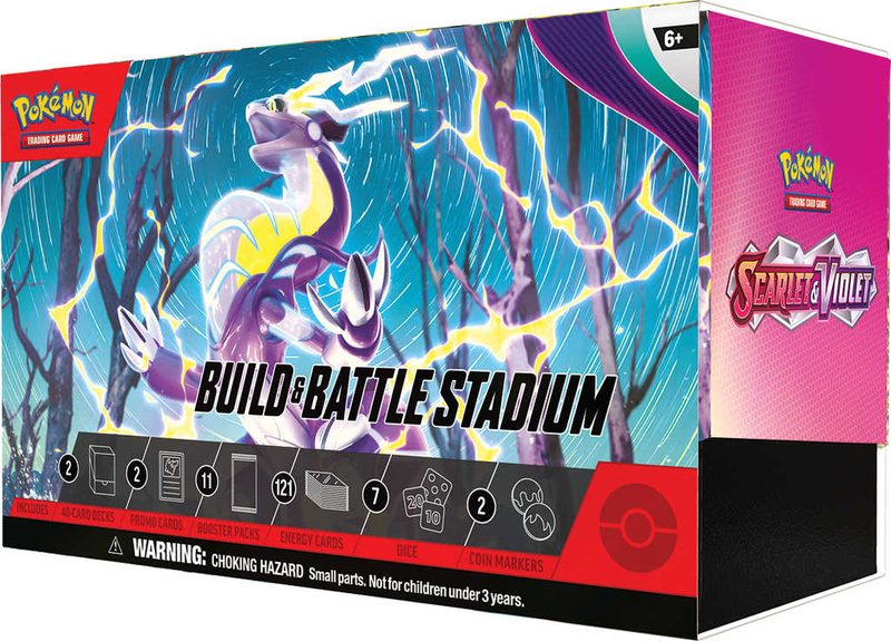 Pokémon TCG SV01 Scarlet & Violet Build & Battle Stadium (velký herní set)