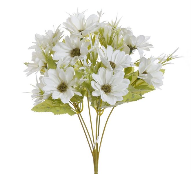 Kytice chryzantémy - bílá
