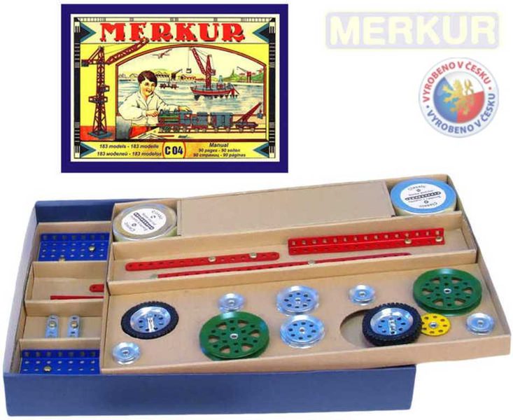 Classic C04 183 modelů 213 dílků retro