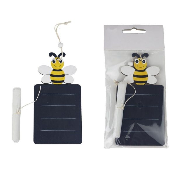 Dekorační cedulka - včelka D4819 - 6,6 x 0,4 x 13 cm