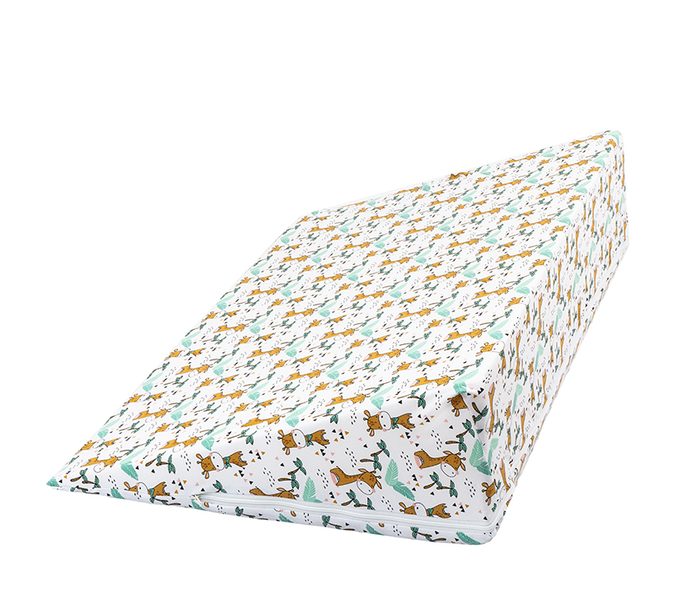 POVLAK na klínový podhlavník Hnědá,Zelená,Bílá 2005/401 80x50x20 cm