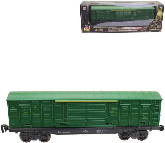 Vagón nákladní krytý 25cm doplněk k vláčkodráze