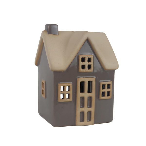 Domek na svíčku X5936-21 - 10 × 8,6 × 13,5 cm