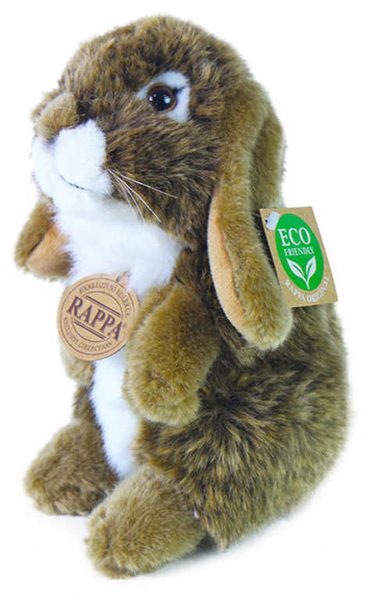 Zajíc hnědý stojící 18cm Eco-Friendly