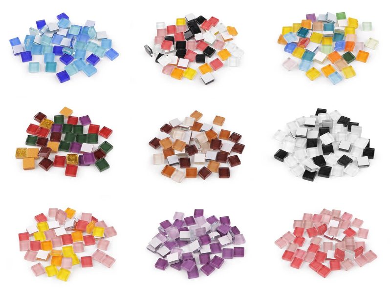 Mozaikové kamínky skleněné