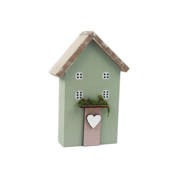 Dekorace domeček D7829-15 - 8.5*3.5*13