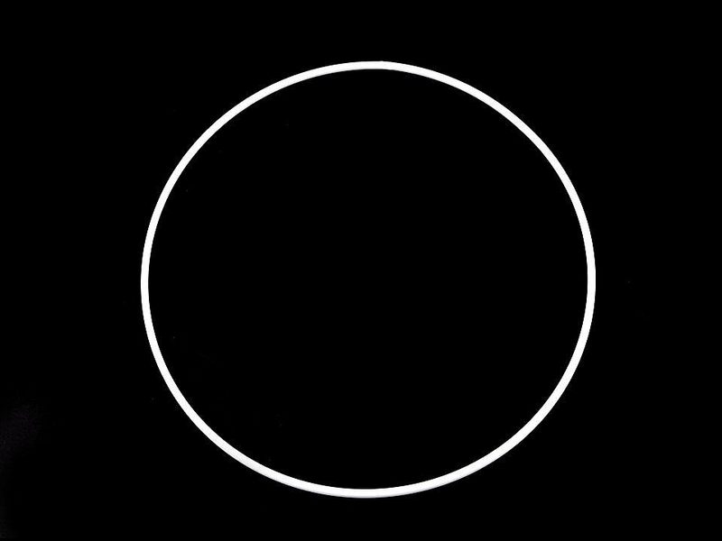 Kovový kruh na lapač snů / k dekorování Ø20 cm