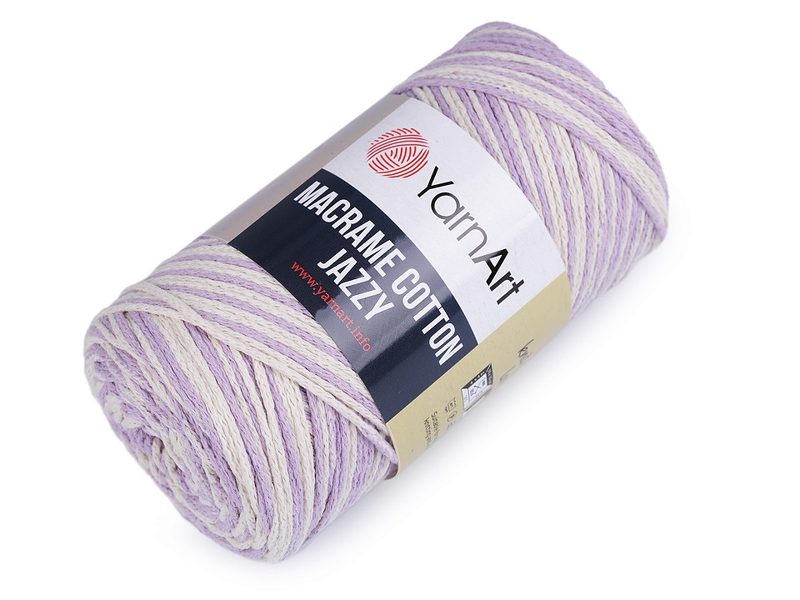 Pletací příze Macrame cotton Jazzy 250 g