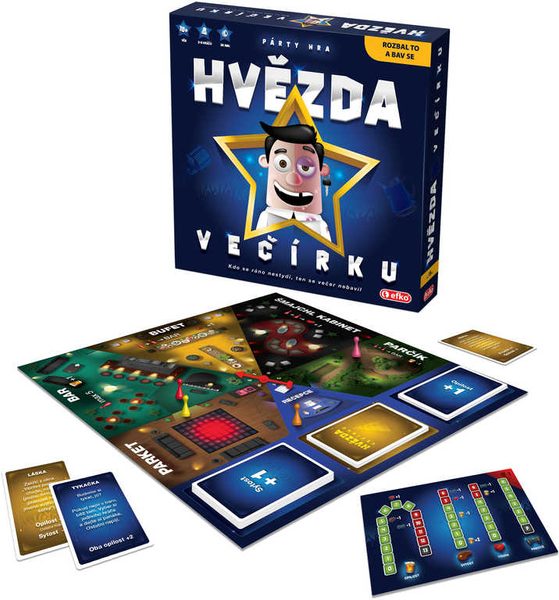 EFKO HRA Hvězda večírku pro dospělé *SPOLEČENSKÉ HRY*