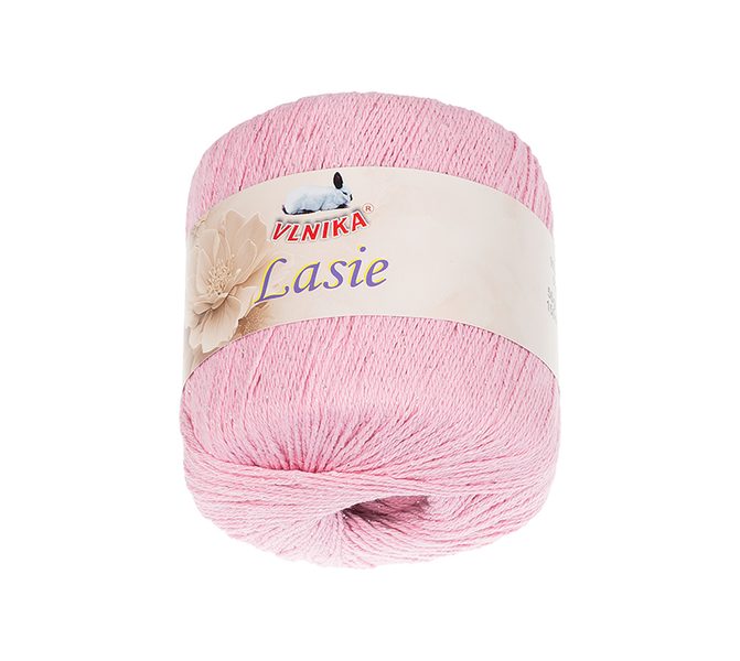 Příze Lasie Růžová 127 50g / 150 m