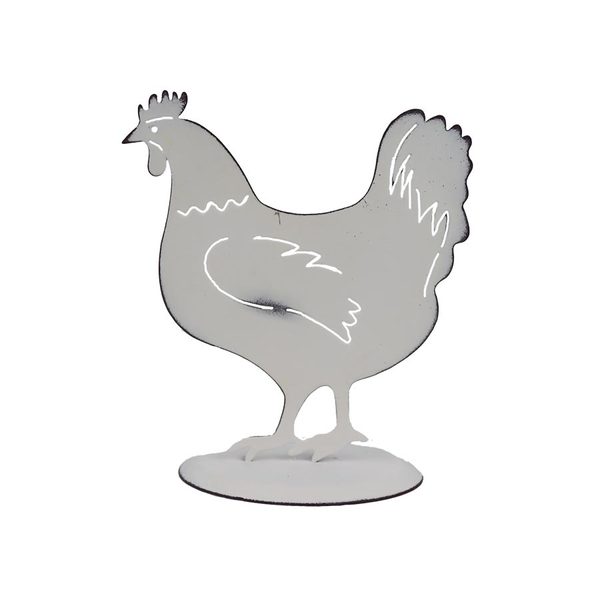 Dekorace slepička K4661/1 - 13x11x6