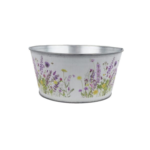 Květináč plechový K4281/1 - 18 x 9 x 14 cm