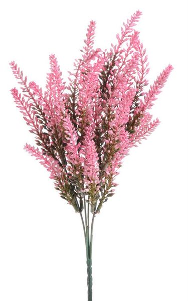 Umělý vřes trs - růžová