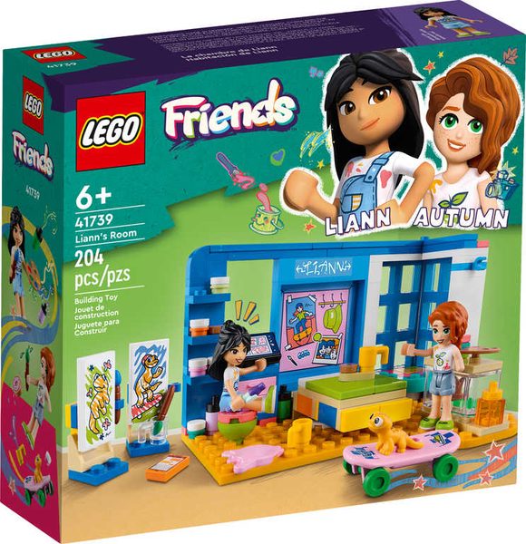 LEGO FRIENDS Liannin pokoj 41739 STAVEBNICE