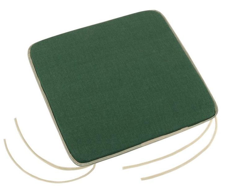 Sedák LADA hladký - 40x40 cm, hladký tmavě zelená Uni