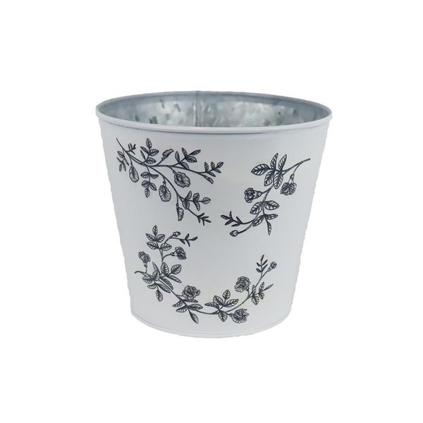 Květináč plechový K7078/2 - dia 14.5 x 13 cm