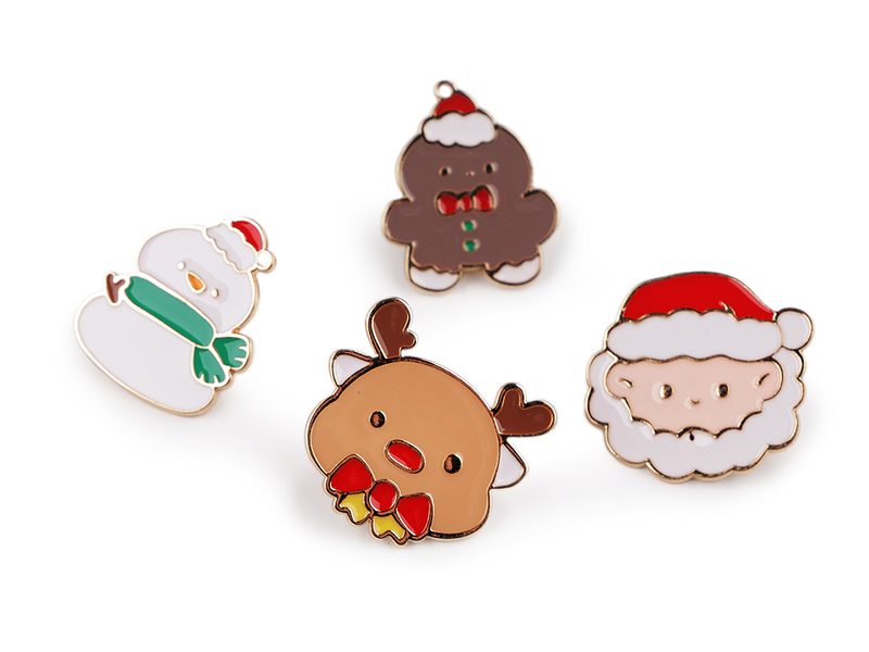 Vánoční brož / odznak