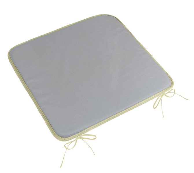 Sedák Adéla hladký Šedá 32/302 40x40 cm