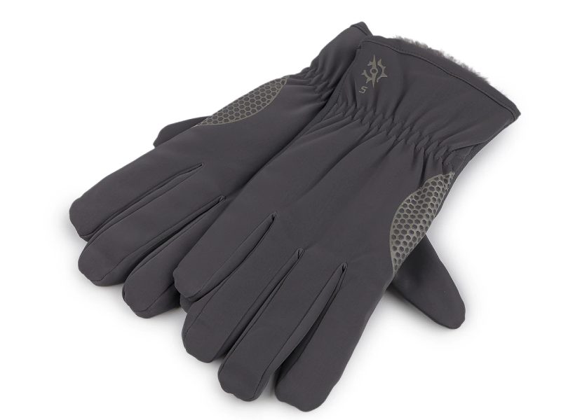 Pánské rukavice kombinace šusťák, zateplené