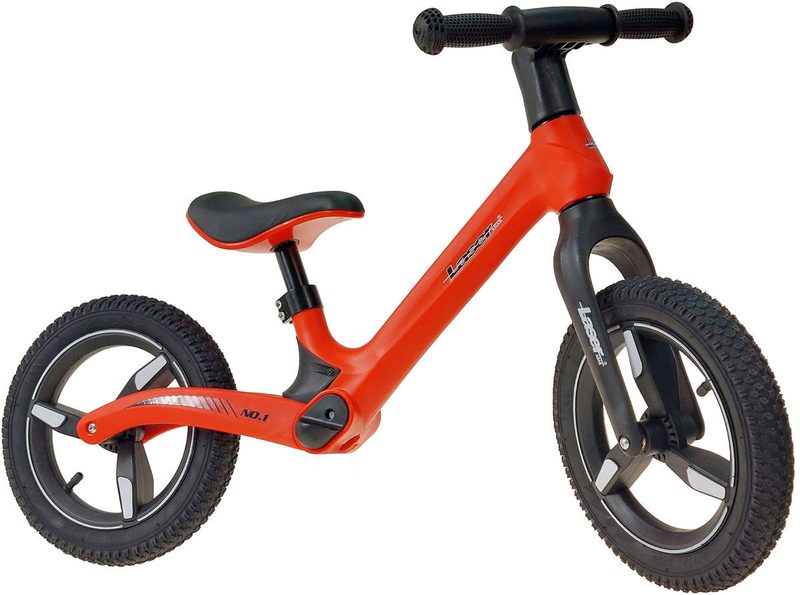 Dětské odrážedlo 12" červené (nastavitelný sedák)