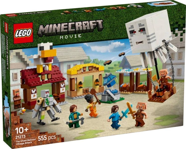 LEGO Minecraft balón ďas a útok na vesnici 21273 (stavebnice)