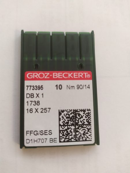 Jehly strojové pro průmyslové šicí stroje Groz-Becker  DBx1/16x231/1738 FFG