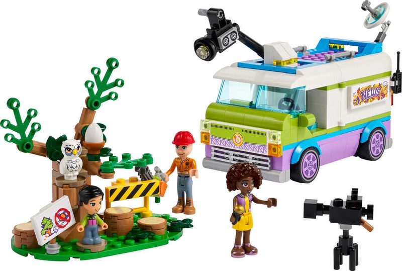 LEGO FRIENDS Novinářská dodávka 41749