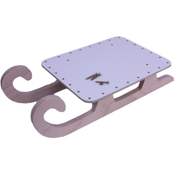 sáňky HDF 17x13 cm 22S013 - 17 x 13 cm