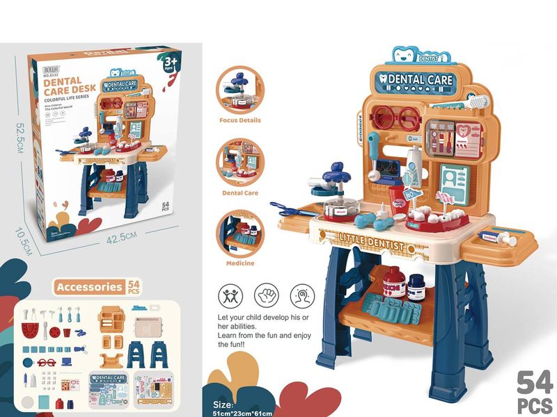 Sada pro malého zubaře - velká 54 dílů