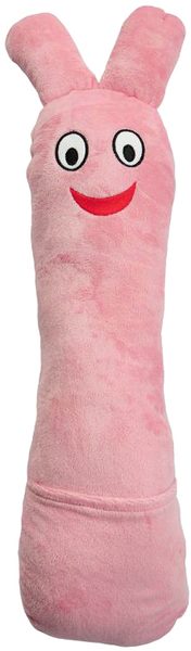 MAC TOYS PLYŠ Bludišťák 30cm růžový maskot *PLYŠOVÉ HRAČKY*