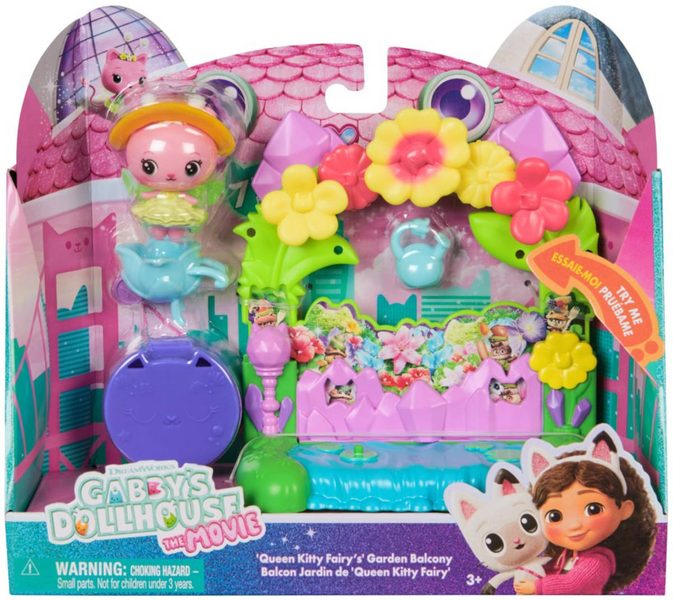 SPIN MASTER Gábinin kouzelný domek film balkónový herní set zahrádka