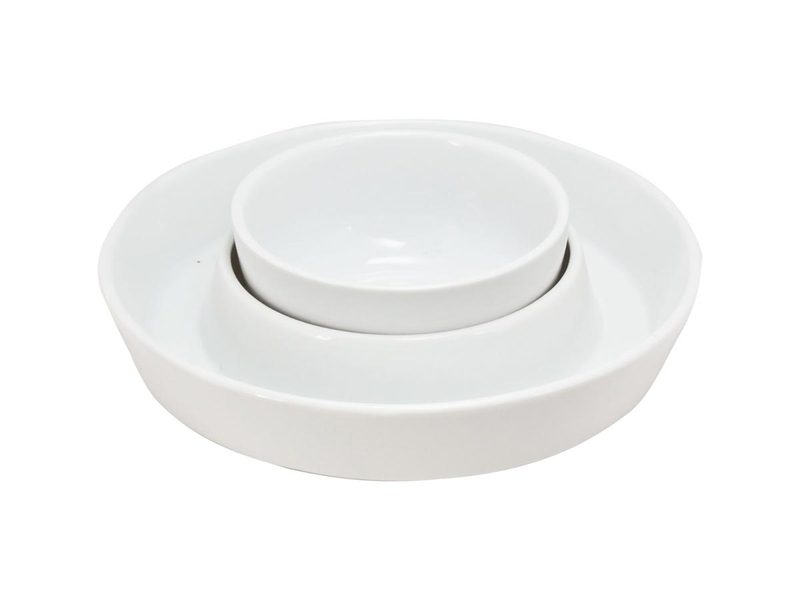 Sada na dipové omáčky 371433 - dia17.5 × 4,7 cm