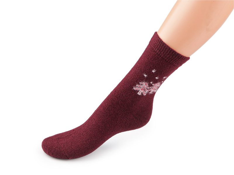 Ponožky vlněné teplé unisex