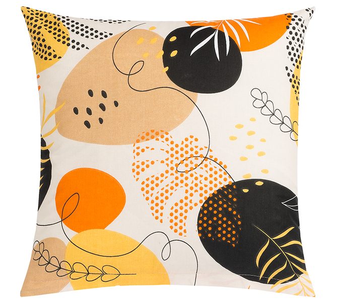 Polštářek ADÉLA Oranžová 55/233 40x40 cm