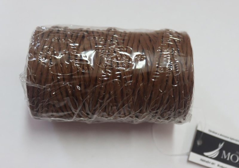 Provázek papírový tmavě hnědý A0331-17