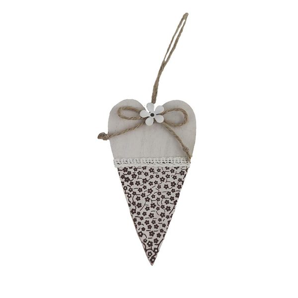 Srdce k zavěšení D6710/1 - 13 cm