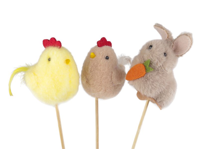 Zápich velikonoční kuřátko, zajíček