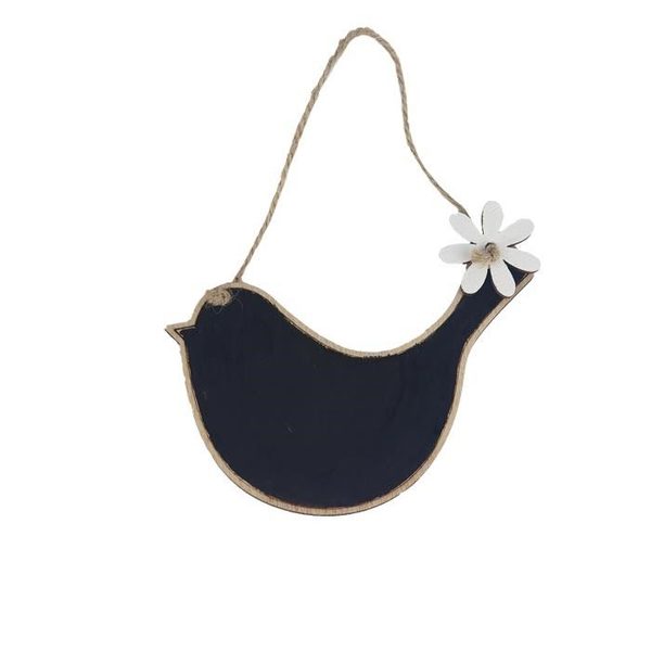 Cedulka - ptáček D5298/1 - 13 × 8.5 × 0.5 cm