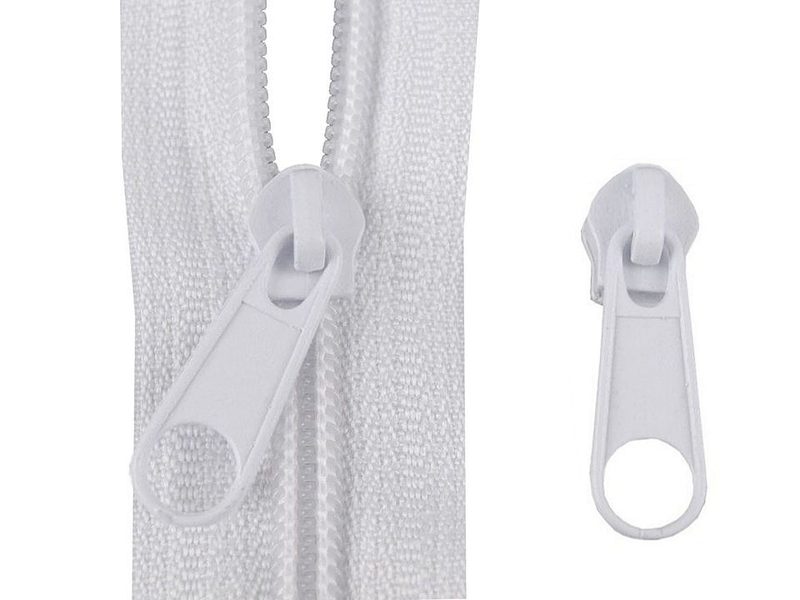 Jezdec ke spirálovým zipům 5 mm pro metráž typu POL 10ks