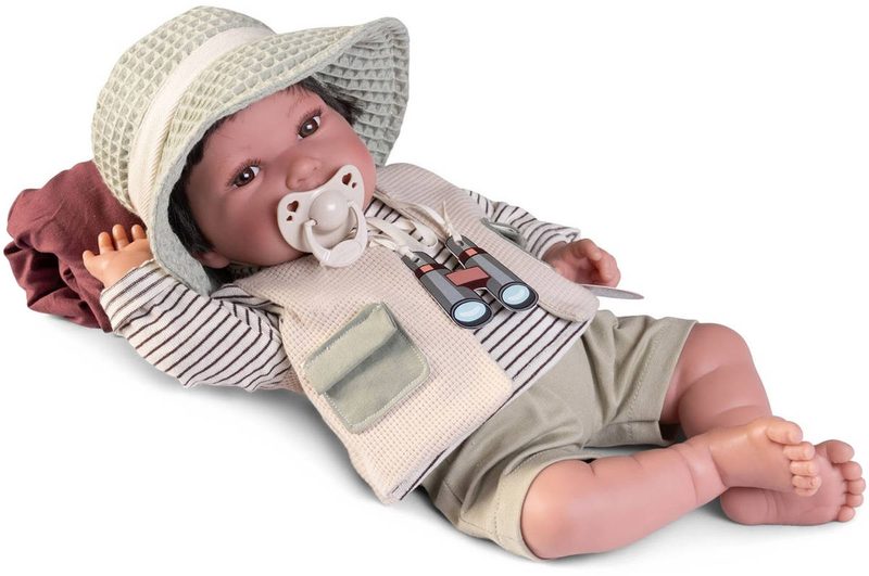 Antonio Juan panenka miminko Pipo chlapeček 42 cm (viny/textil)