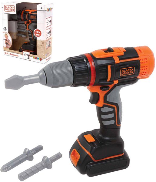 SMOBY B+D Dětský aku šroubovák / vrtačka 2v1 na baterie Světlo