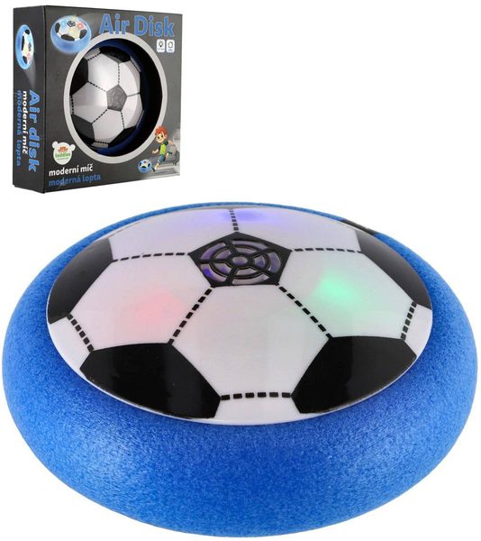 Ais Disk fotbalový pozemní soft míč Hover Ball vznášející se na baterie Světlo