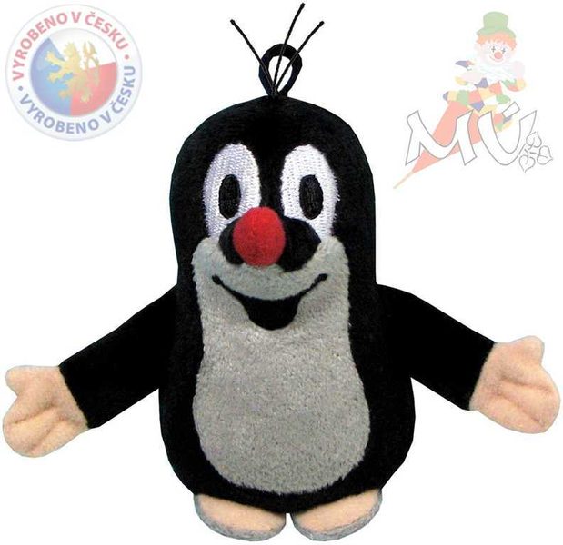 Krtek (krteček) s poutkem 8 cm