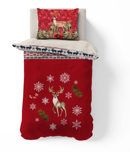 3D povlečení Vánoční jelen