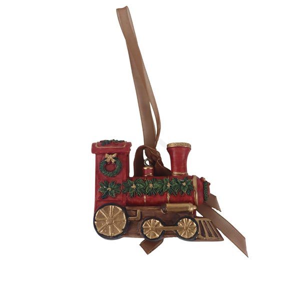 Dekorace mašinka k zavěšení X7390 - 7.5 × 1.5 × 6 cm